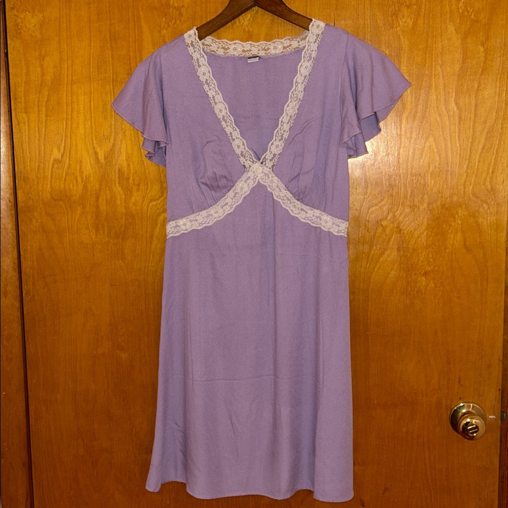 NWOT Old Navy lightweight Purple dress size XS